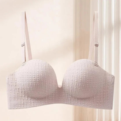 Seamless Bras for Women Invisible Underwear Push Up Bra 3/4 Cup Bralette Cute Comfort Brassiere Nonwire Simple Sexy Lingerie