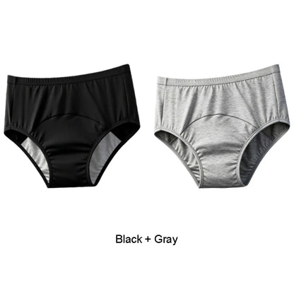 Incontinence Briefs Breathable Unisex Panties Set Pack Leak Proof Period Underwear for Women Plus Size Panties Lingerie Women's