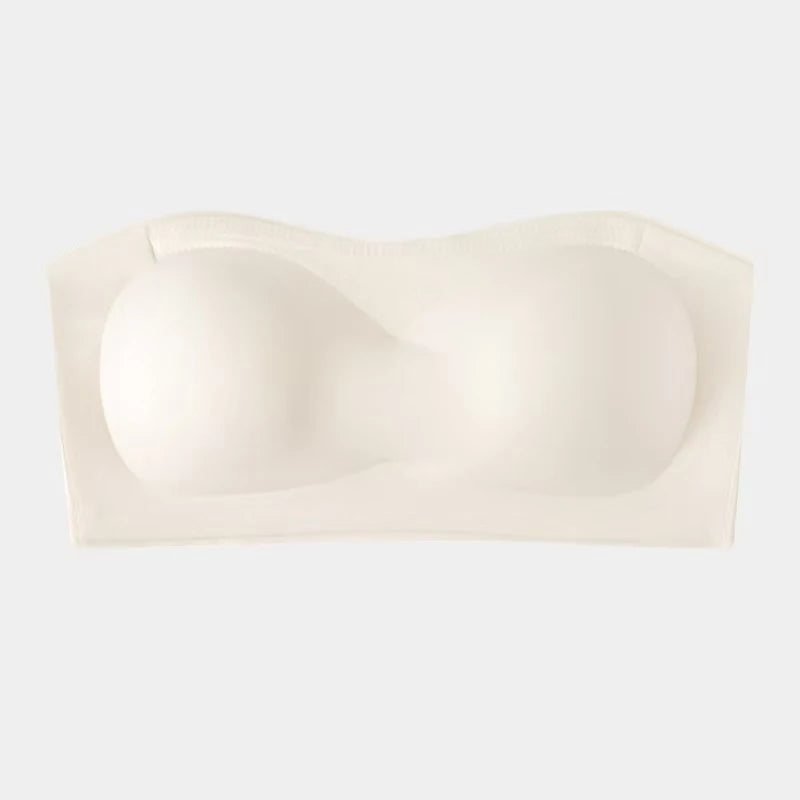 2Pcs/Set Strapless Adhesive Bra Push-Up Non-Slip Small Chest Lightweight Sexy Invisible Lingerie Women Everyday Party Wedding