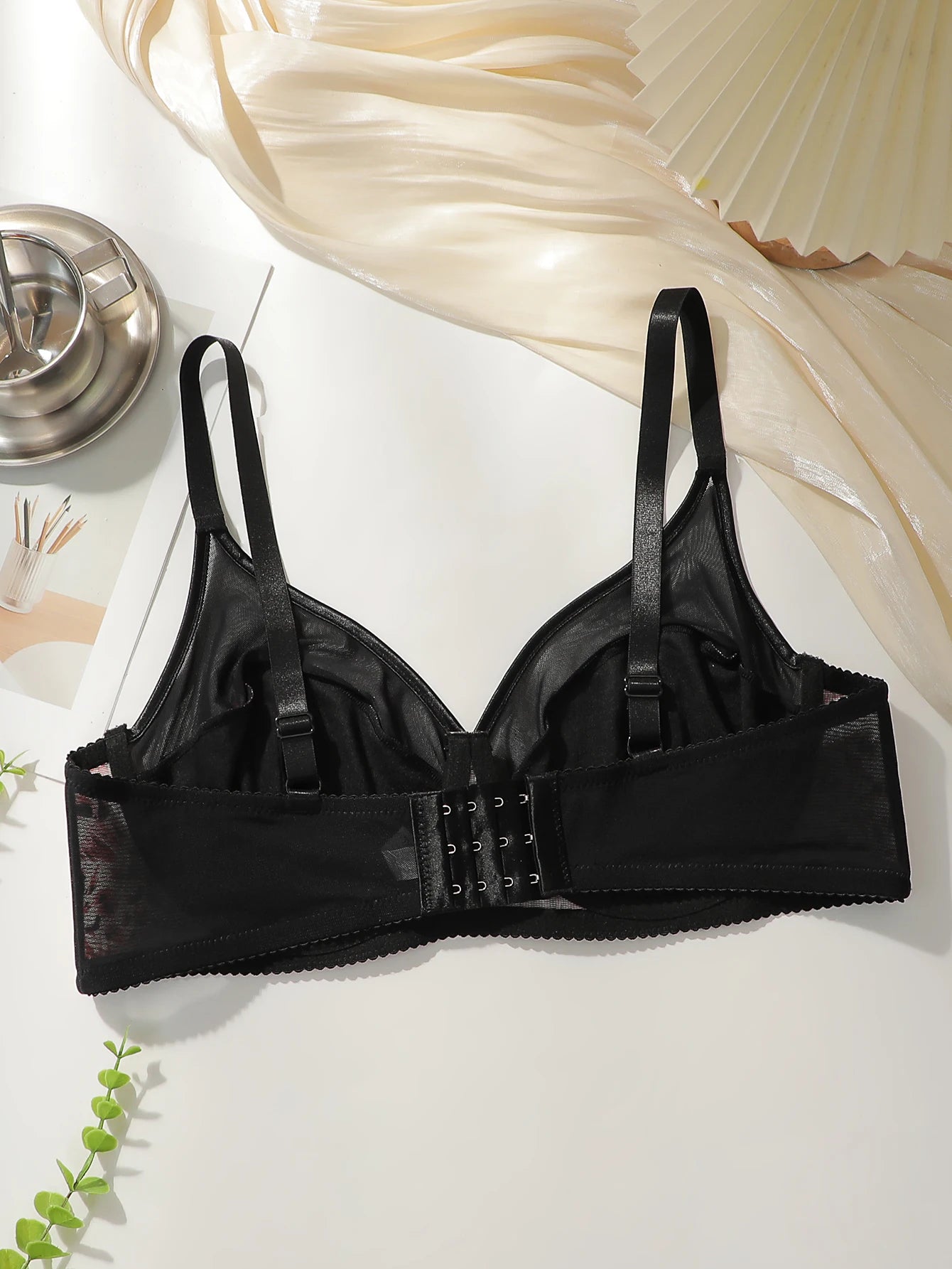 Plus Size Underwire Bra Leopard Print Full Coverage Wire Support Push Up Comfortable Lingerie for Big Women 1XL-4XL