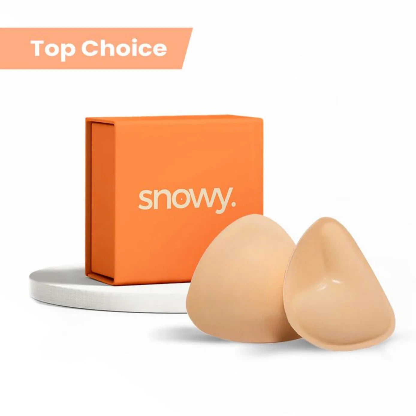 SNOWY Sticky Inserts Bra - Instant Boost Sticky Inserts By SNOWY Reusable Invisible Chest Pad, Soft Comfortable Silicone Chest P
