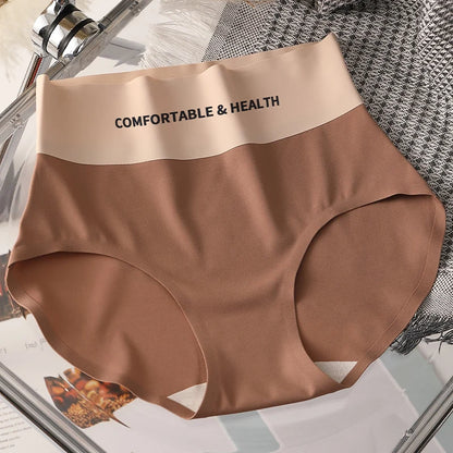 FallSweet 4PCS High Quality Women's Cotton Panties Seamless Briefs Plus Size Woman Lingerie Sexy Female Invisible Underwear M-XL