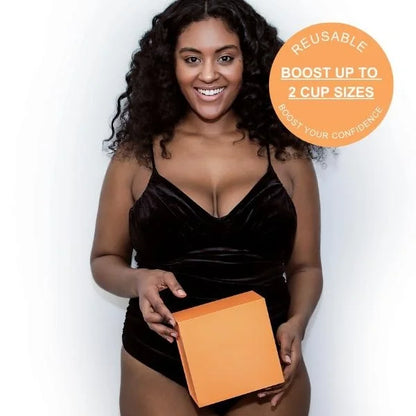 SNOWY Sticky Inserts Bra - Instant Boost Sticky Inserts By SNOWY Reusable Invisible Chest Pad, Soft Comfortable Silicone Chest P