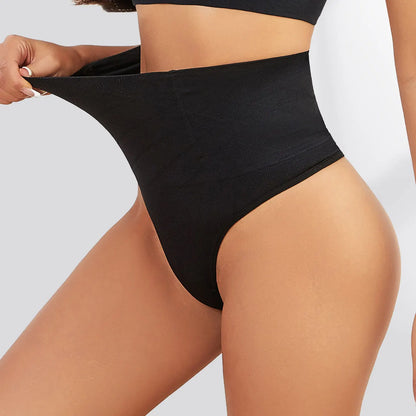 Flarixa 1/2/3Pcs High Waist Thongs Seamless Women Panties G-String Lingerie Tummy Control Shaping Girdle Shaper Underwear