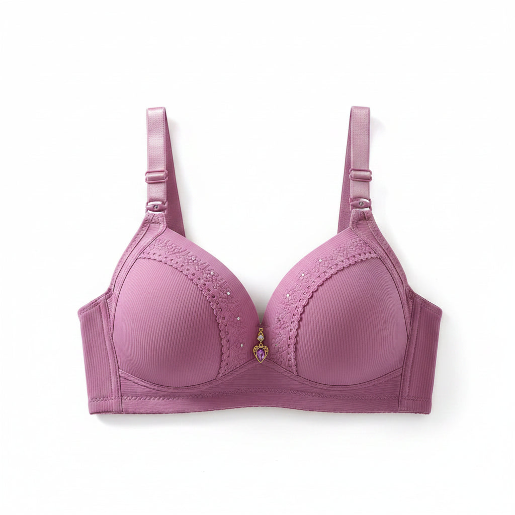 Plus Size Full Coverage Wireless Bra