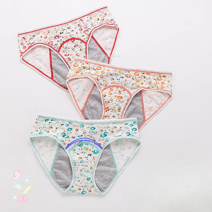 Women's Briefs Physiological GirlsPants Leak-proof Menstrual Underwear Cotton Ladies Breathable Cute Under Panties Underwear