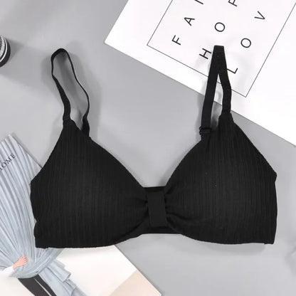 Cotton Brassiere Comfort Padded Bra Top Female Bralette Seamless Underwear Wire Free Bras for Women Sexy Lingerie Push Up Bras