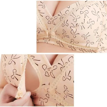 Breastfeeding Maternity Nursing Bras Pure Cotton Breast Feeding Bra Pregnant Women Pregnancy Lactation Lingeries Underwears