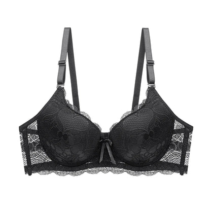 Sexy Push Up Bras for Women 75 80 85 90 95 B C Cup Thick Padded Underwear for Girls 3/4 Cup Plunge Bra Female Lingeries
