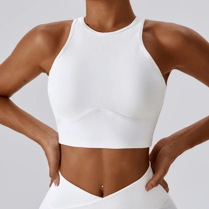 Women's Sport Bras Gym High Intensity Underwear Running Yoga Beautiful Back Dry Bras Shockproof Rib Workout Bra Seamless Fitness