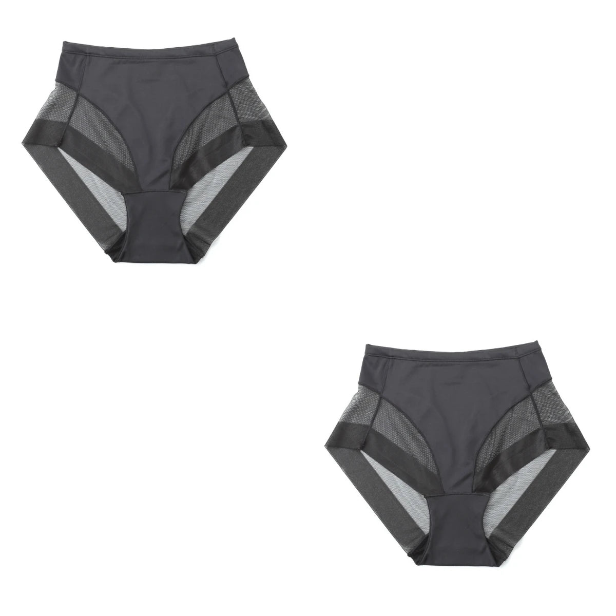 2Pcs/Set Women Tummy Control Panties Butt Lifter High Rise Briefs Shapewear Female Sexy Lingerie Seamless Underwear S-3XL