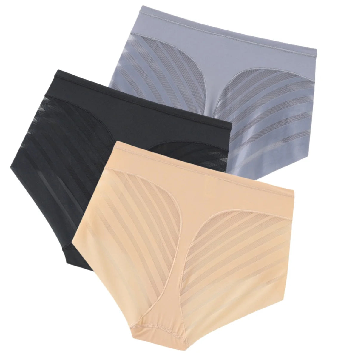 3Pcs/Set Shapewears Pants Women Tight Panties Slimming Shapewear Female Plus Size Underwear Comfort Wear Panties M-3XL Briefs