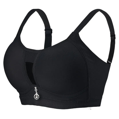 FallSweet Seamless Push Up Bra for Woman Wireless Plus Size Bras with Pendant Women's Intimates No Pads Breathable Brassiere