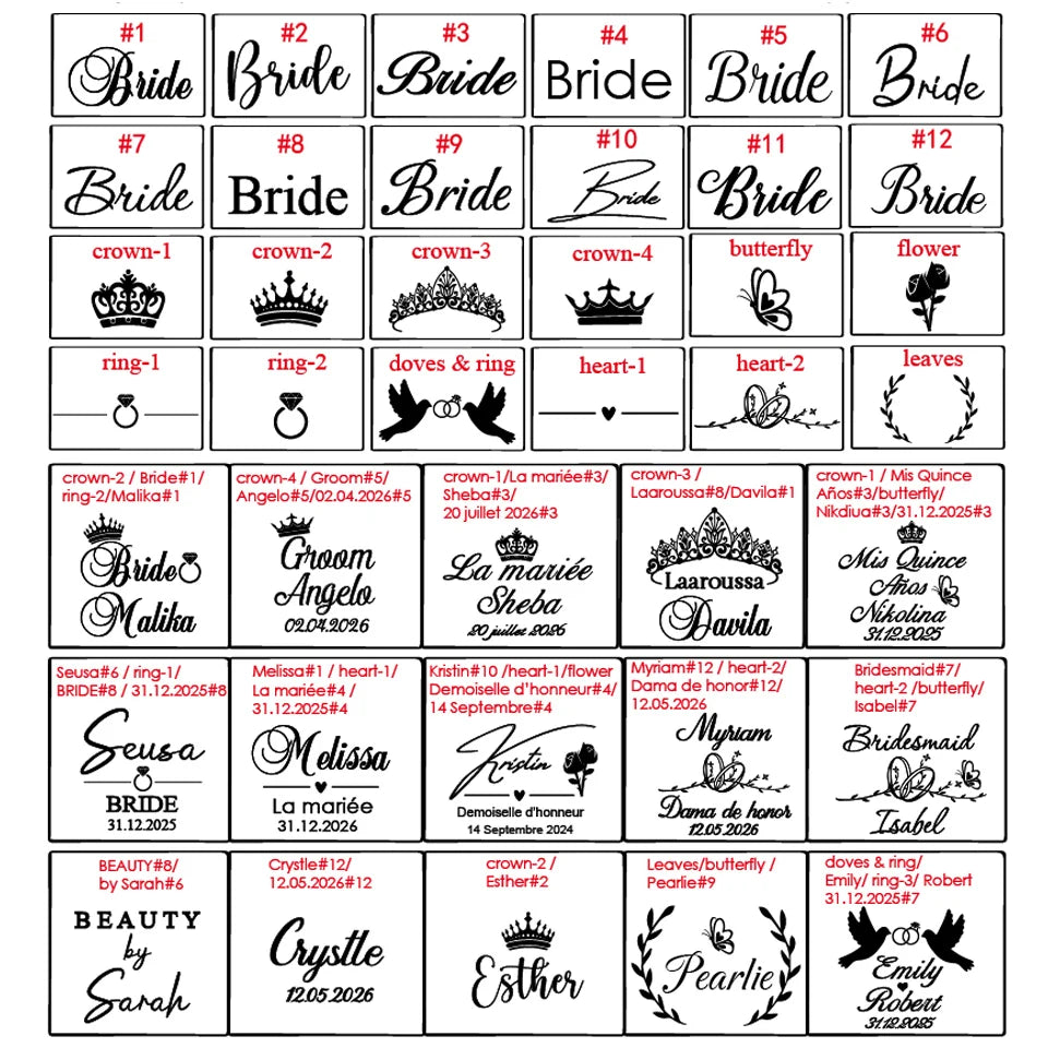 Personalized Text Logo Wedding Bathrobe Bridal Robe Bride Bridesmaid Wedding Robes Woman Bachelorette Hen Party