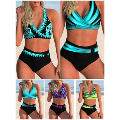 Push Up Bikinis 2026 Swimsuit Women High Waist Swimwear Female Bathing Swimming Swim Suit Bathers Beachwear Ladies
