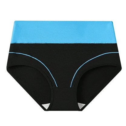 7PCS High Waist Body Shaper Soft Cotton Briefs for Women Slimming Breathable Panty Plus Size XS-3XL Lingerie Female Underwear