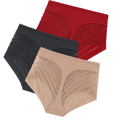 3Pcs/Set Shapewears Pants Women Tight Panties Slimming Shapewear Female Plus Size Underwear Comfort Wear Panties M-3XL Briefs