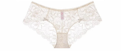MOYISU Summer Lingerie Set Sheer French Lace Minimiser Bra Briefs Ultra Thin Sexy Women's Underwear Big Bust Sexy Tushy & Panty