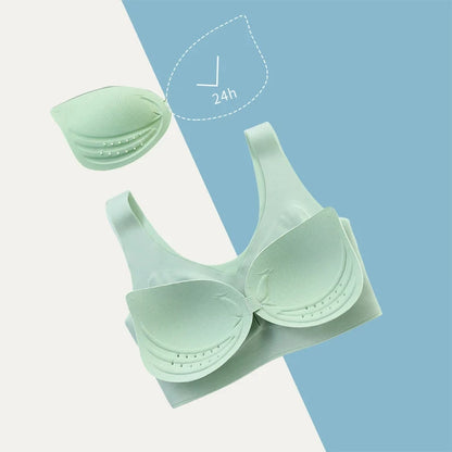 2PCS sexy bra lingerie Plus Size 4XL Seamless Bralette Wire Free Bras For Women Underwear Lingerie Sleep Brassiere Breathable