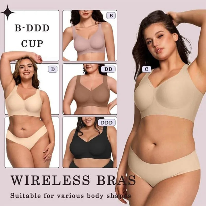 Soft Support V-Neck Comfort Bra