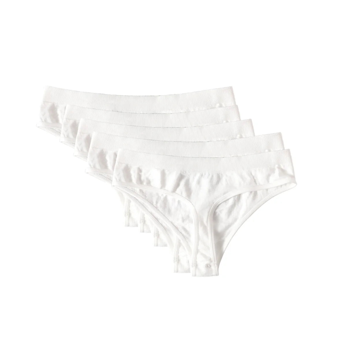 5Pcs/Set Seamless Panties Women Thongs Low Rise G-String Sport Underwear Female Underpants Lingerie Sexy Bottoms M-XL