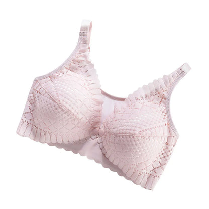 Pregnant Women Front Button Opening Convenient Breastfeeding Bra Comfortable Prevent Sagging Without Steel Rings Women Bra