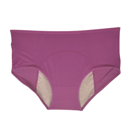 Women Plus size 8xl Leak Proof Menstrual Panties110 kg High Waist FemaleUnderwear Breathable Waterproof Briefs Heavy Flow 8XL