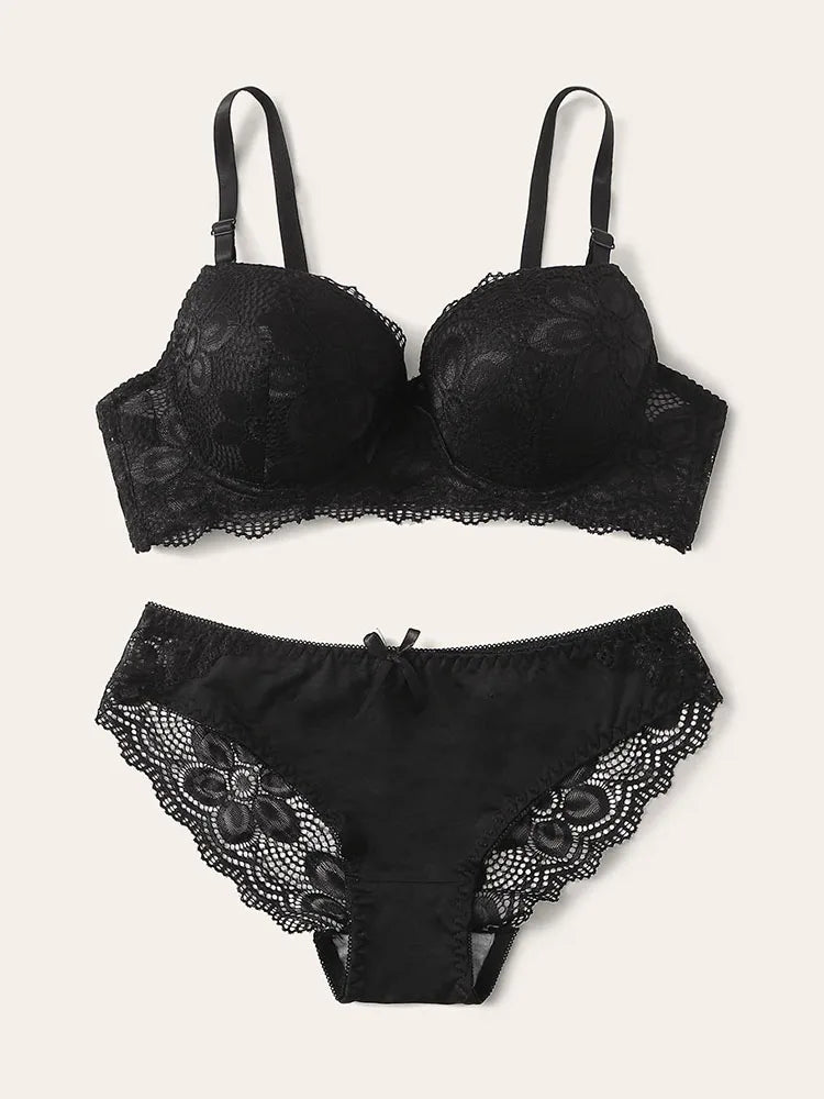 New Fashion Lace Bra Set, Multi Color Daily Bra, 2-piece Set, Women's Sexy Bra, Underwear A2123