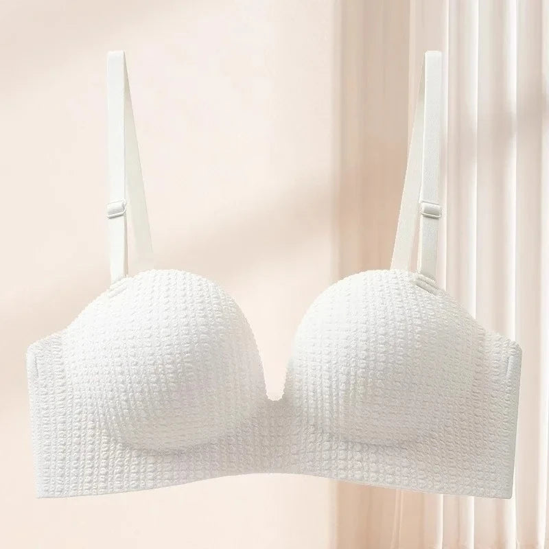 Seamless Bras for Women Invisible Underwear Push Up Bra 3/4 Cup Bralette Cute Comfort Brassiere Nonwire Simple Sexy Lingerie