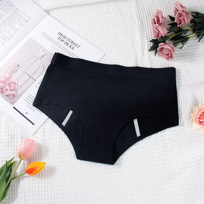Women's Cotton Breathable Period Panties Leak Proof Health Seamless Briefs Soft Underwear  During Periods Dropshipping