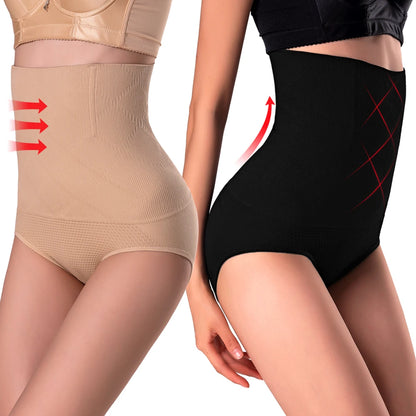 Women High Waist Tummy Control Panties Sexy Panties Shapewear Belly Slimming Underwear Butt Lifter Cincher Briefs Body Shaper