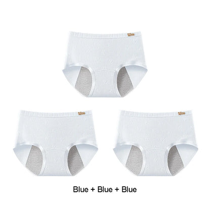 Briefs Panties Women Breathable Leak Proof Incontinence Triangular Panties Set Pack Women's Cotton Briefs Period Underwear Lady