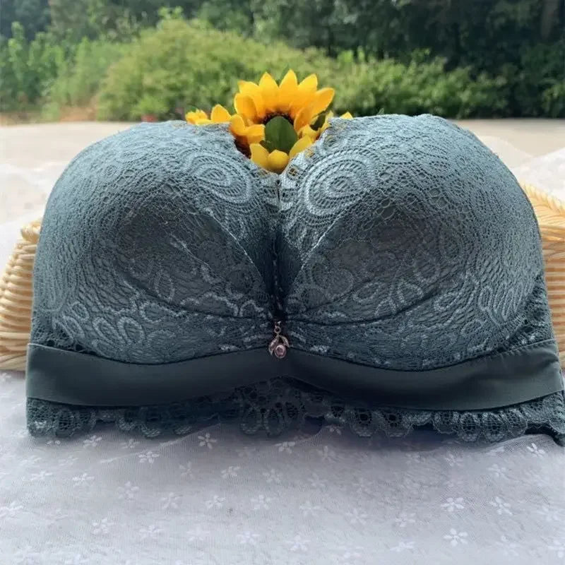 8CM Extreme Push Up Bra - No Wire, Removable Extra Pads, Deep Plunge Lingerie for Maximum Lift & Natural Curves