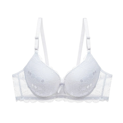 Sexy Push Up Bras for Women 75 80 85 90 95 B C Cup Thick Padded Underwear for Girls 3/4 Cup Plunge Bra Female Lingeries