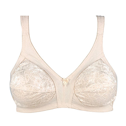 Comfortable Cotton Bra For Women Wireless Bras Plus Size 52F 54E Underwear Soft Lingerie 2024 New Arrival