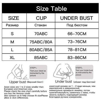 Women Sexy Strapless Bra Push Up Wireless Bras Beauty Back Non Slip Seamless Invisible Bralette Without Straps Ladies Lingerie