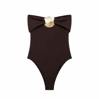 MUJER Off Shoulder Black Woman Body Sleeveless Tight Bodysuit Lingerie Sexy Backless Bodysuit Women Summer One Pieces Swimsuit