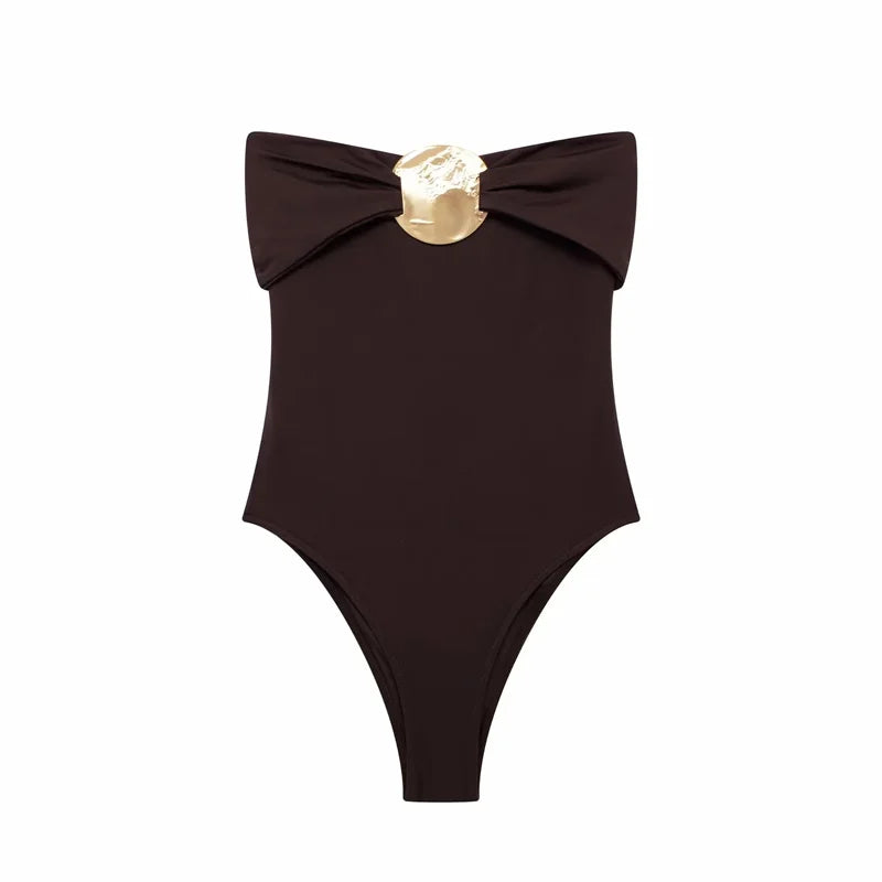 MUJER Off Shoulder Black Woman Body Sleeveless Tight Bodysuit Lingerie Sexy Backless Bodysuit Women Summer One Pieces Swimsuit