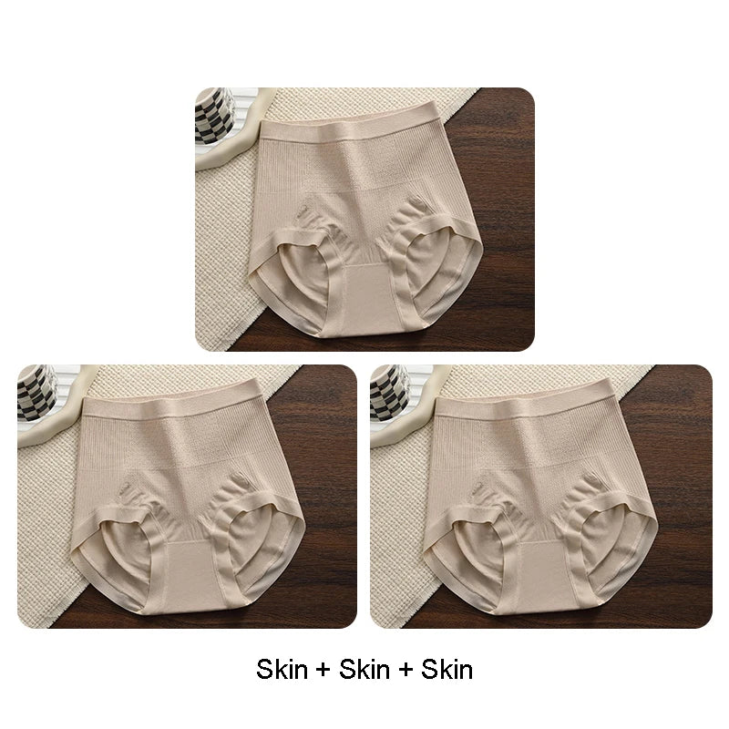 Belly Reducing Panties Set Pack Fashion Seamless Panties for Women Micro Underwear Soft Sports Women's Lingerie Sexy Briefs Lady