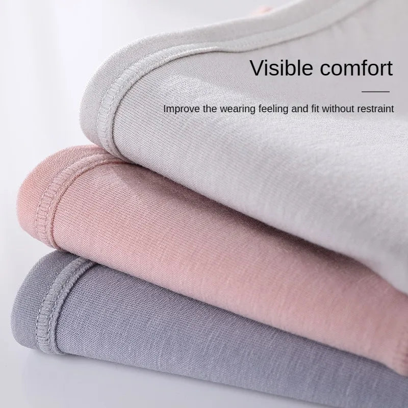 3PCS/set Women's menstrual briefs large flow postpartum water absorption leakproof briefs women's pure cotton menstrual briefs