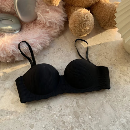 Sexy Push-Up Bras For Women Non-wire Bralette Soft Female Padded Underwear Seamless Bras Invisible Small Chest Bra S-XL