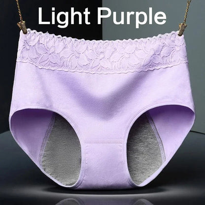 Female Physiological Pants Leak Proof Menstrual Women Underwear Period Panties Cotton Health Seamless Briefs In the waist Warm