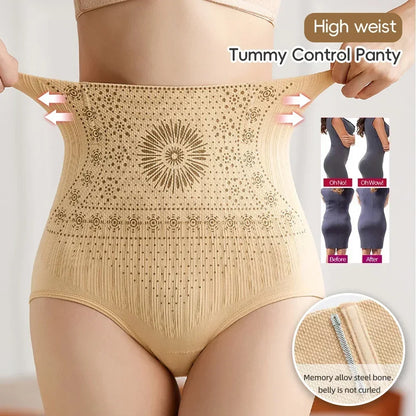 Women Slimming Butt Lifter Underwear High Waist Flat Belly Shaping Panties Underpants Seamless Tummy Control Shapewear Postpartu