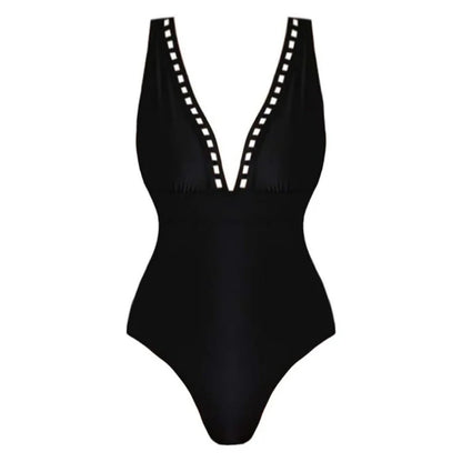 2025 Sexy Women's Swimsuit New Strapless Simple One-piece Swimwear with Shorts Two-piece Set Sliming Bodysuit Beachwear Monokini