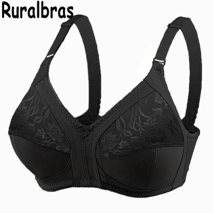 2033 Top push up bras for women seamless wire free bra sexy lace full coverage lingerie 50 48 46 44 42 40 38 36 C D E F G cup bh