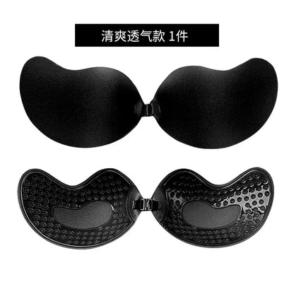 Palm Push Up Invisible Silicone Bra Womens Chest Stickers Lift Up Self Adhesive Bra Cover Bra Silicone Pad Sexy Strapless Breast