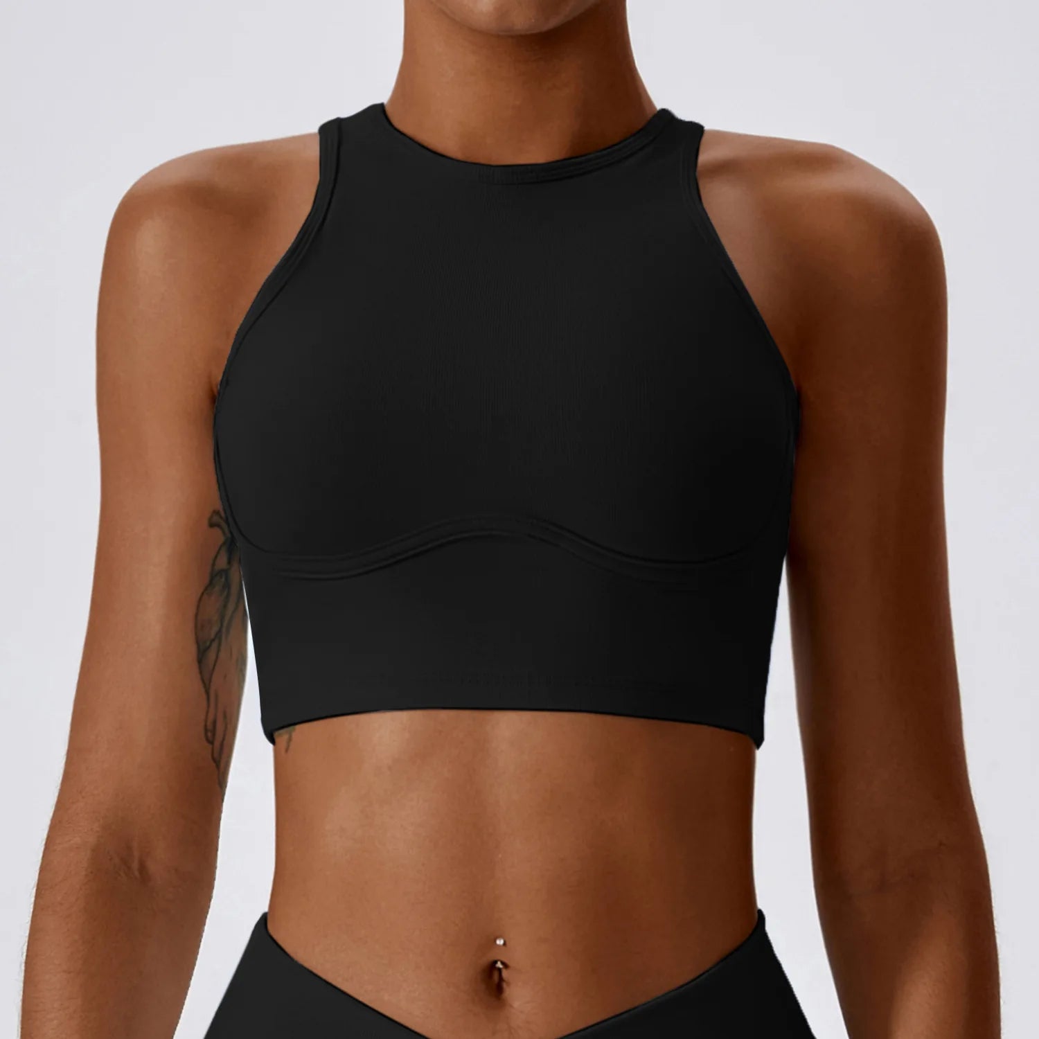 Women's Sport Bras Gym High Intensity Underwear Running Yoga Beautiful Back Dry Bras Shockproof Rib Workout Bra Seamless Fitness