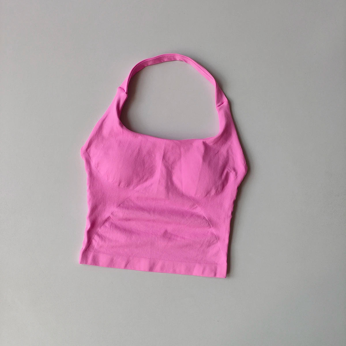 Women's Backless Hanging Necks Fitness Bra Workout Tops Yoga Crop Sports Vest Sexy Gym Fitness Tank Top for Athletic Women