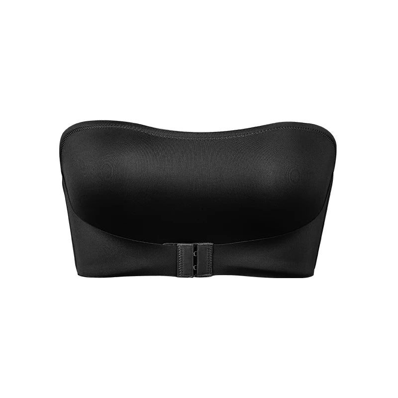 Hot Sale New Design Effective Slip-proof Side One Piece Bralette Padded Ice Silk Seamless Strapless Bra For Women YMQJ