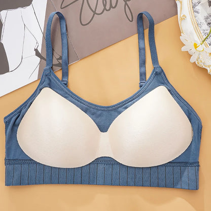 Sexy Wireless Bralette Seamless Women Bra Padded Sleep Tops U-Shaped Back Sports Crop Lingerie Breathable Top Underwear